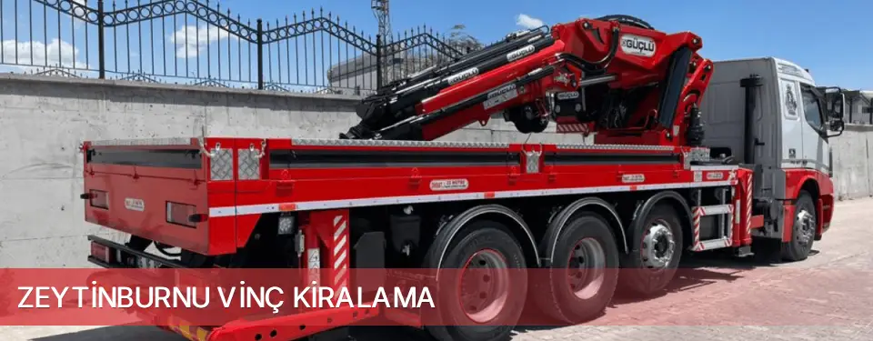 Zeytinburnu İlçemi Vinç Kiralama